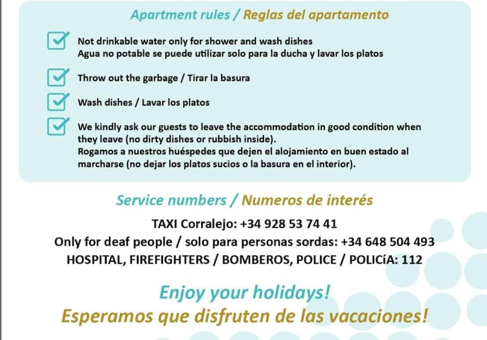 New Tamarindo La Ola Apartman Corralejo Kültér fotó